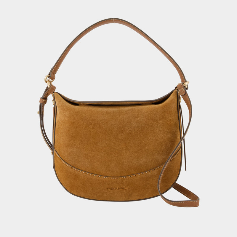 Daily Mm Shoulder Bag - Vanessa Bruno - Leather - Brown