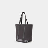 M Shopper Bag - Vanessa Bruno - Cotton - Grey