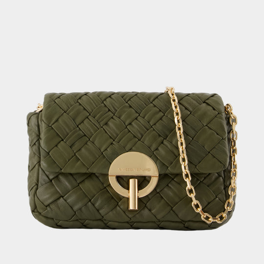 Nano Moon Shoulder Bag - Vanessa Bruno - Leather - Brown