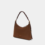Jess Pm Zip Shoulder Bag - Vanessa Bruno - Leather - Brown
