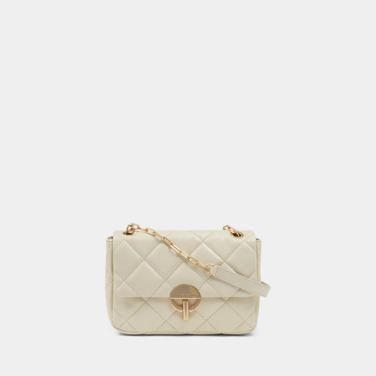 Grand Moon Shoulder Bag - Vanessa Bruno - Leather - Beige