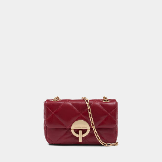 Nano Moon Shoulder Bag - Vanessa Bruno - Leather - Red