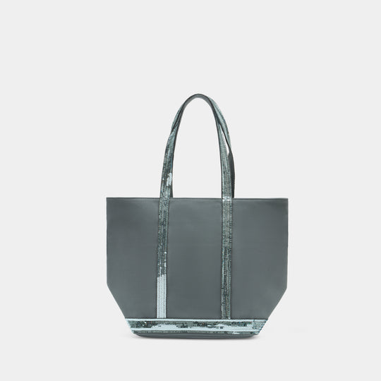 Shopping bag M - Vanessa Bruno - Cotton - Grey