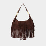 Mathilde Shoulder Bag - Vanessa Bruno - Leather - Brown