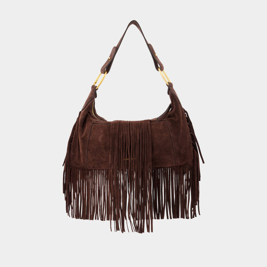 Mathilde Shoulder Bag - Vanessa Bruno - Leather - Brown