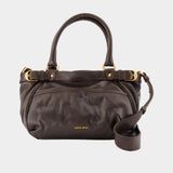 Lune 24h Bag - Vanessa Bruno - Leather - Brown