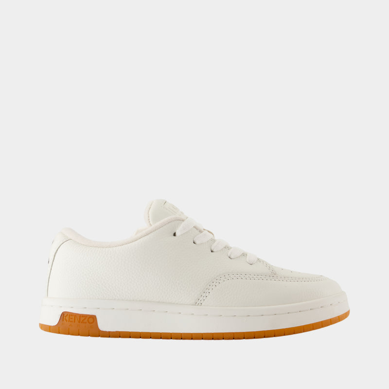 Dome Low Top Sneakers - Kenzo - Leather - White