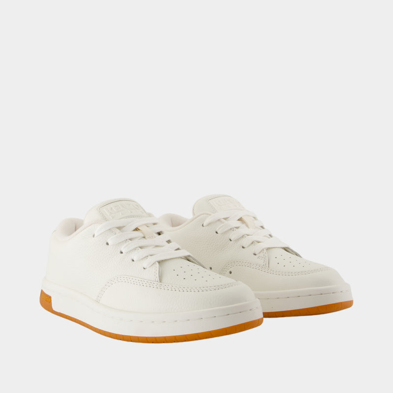 Dome Low Top Sneakers - Kenzo - Leather - White