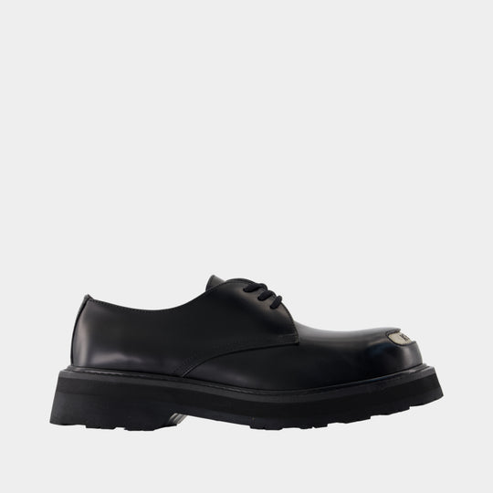 New Smile Derbies - Kenzo - Leather - Black