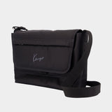 Messenger Crossbody - Kenzo - Nylon - Black