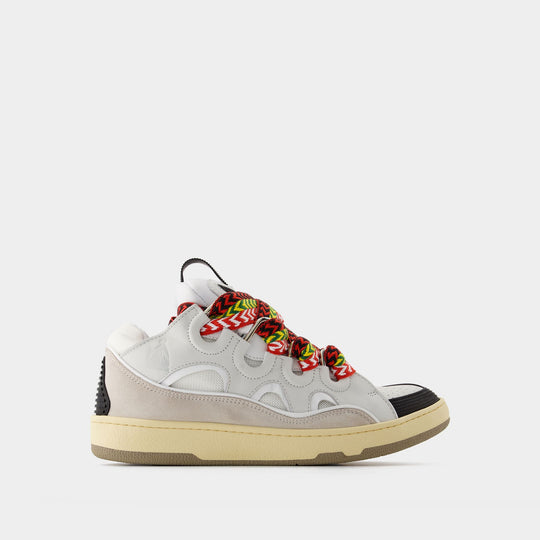 Curb Sneakers - Lanvin - Leather - White