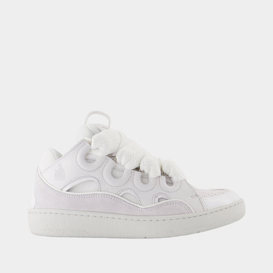 Curb Sneakers - Lanvin - Synthetic - White