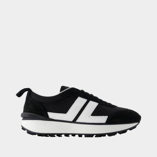 Bumpr Sneakers - Lanvin - Leather - Black