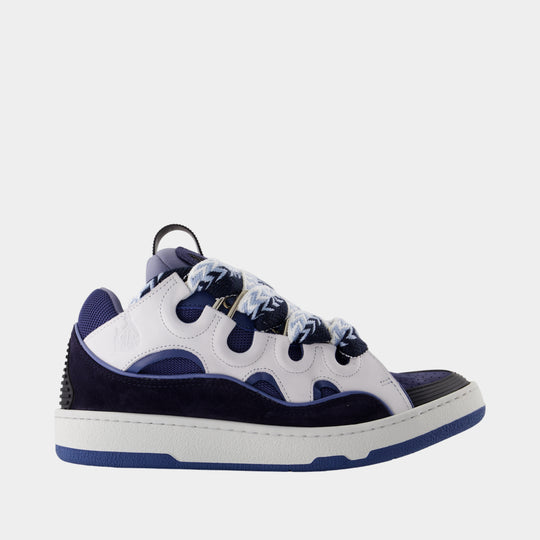 Curb Sneakers - Lanvin - Synthetic - Black/Blue