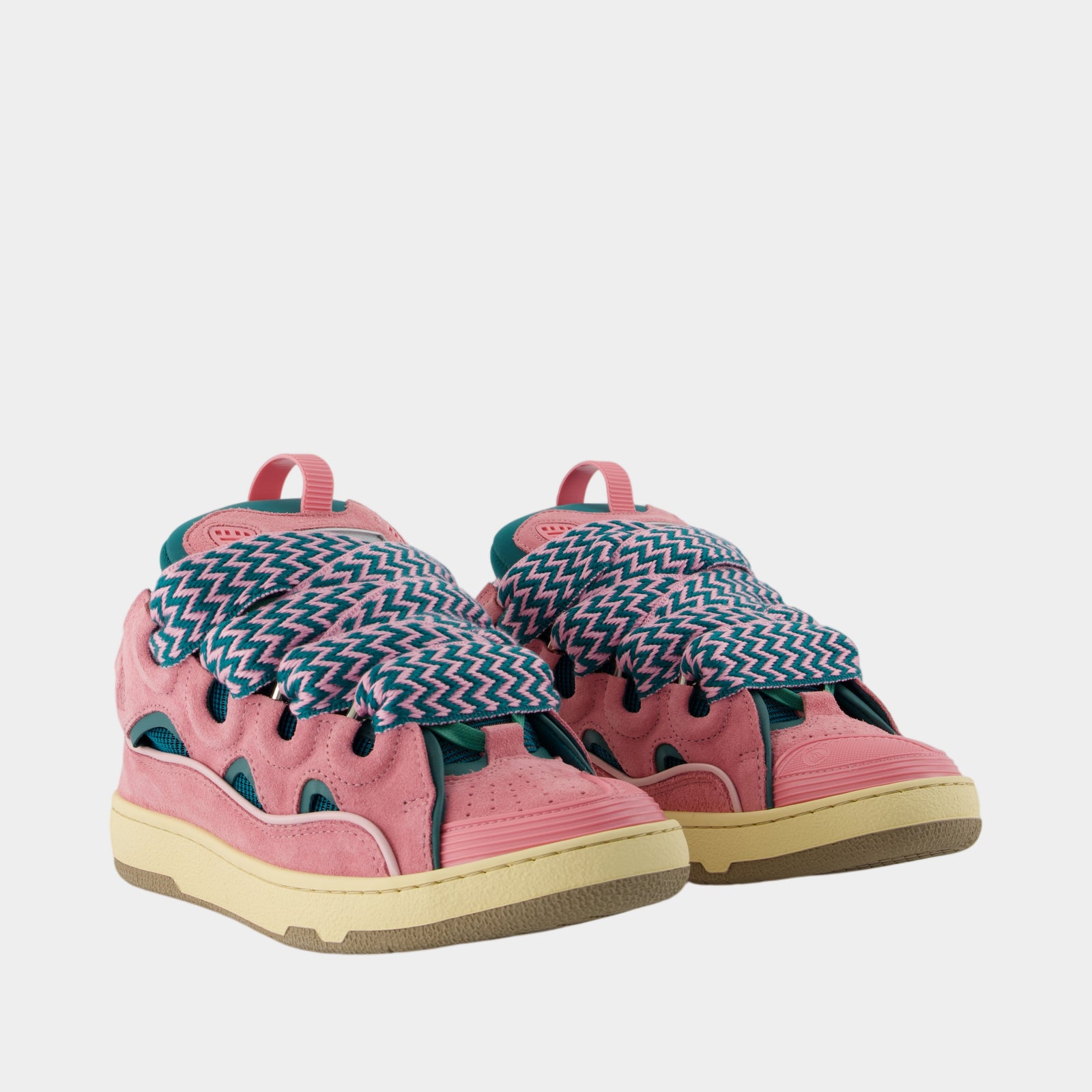 Curb Sneakers - Lanvin - Synthetic - Pink