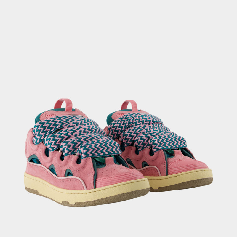 PINK ランバンLANVINコレクション Curb Sneakers - Lanvin - Synthetic - Pink
