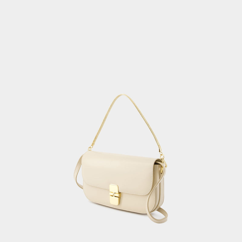 Grace Crossbody - A.P.C. - Leather - Beige