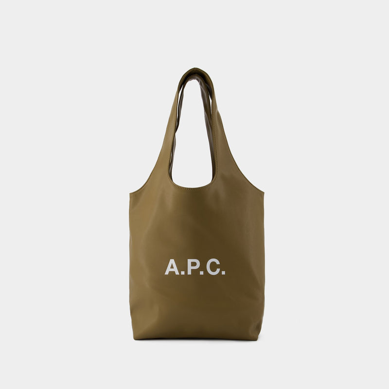 Ninon Small Tote Bag - A.P.C. - Synthetic Leather - Khaki Ninon Small Tote Bag - A.P.C. - Synthetic Leather - Khaki