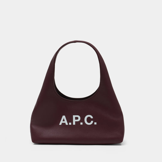 Baby Ninon Shoulder Bag - A.P.C. - Synthetic - Burgundy