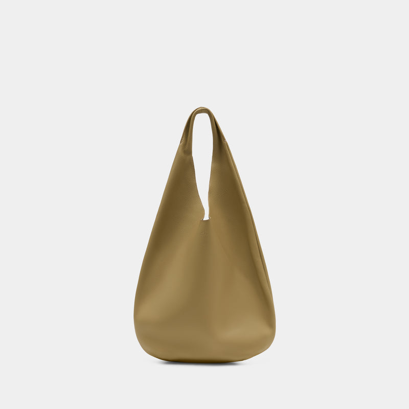Le Neige Shopper Bag - A.P.C. - Leather - Beige