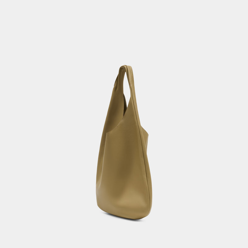 Le Neige Shopper Bag - A.P.C. - Leather - Beige