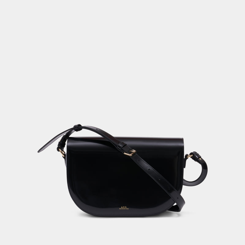 Le B Side Shoulder Bag - A.P.C. - Leather - Black