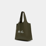Tote Ninon Shopper Bag - A.P.C. - Synthetic - Khaki