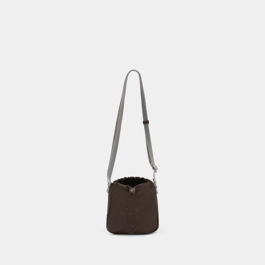Backstage Crossbody - A.P.C. - Nylon - Brown