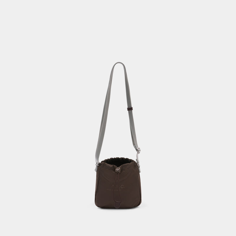 Backstage Crossbody - A.P.C. - Nylon - Brown