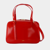 Virginie Box Purse - A.P.C. - Leather - Red