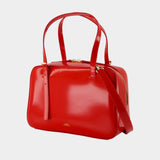 Virginie Box Purse - A.P.C. - Leather - Red