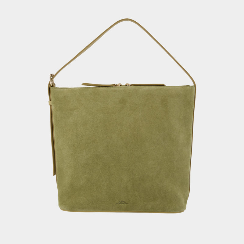 Vera Shoulder Bag - A.P.C. - Leather - Green