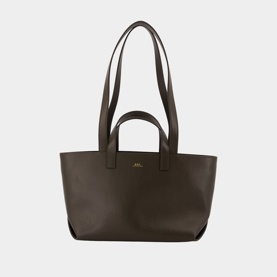 Le Drummer Small Shoulder Bag - A.P.C. - Leather - Khaki