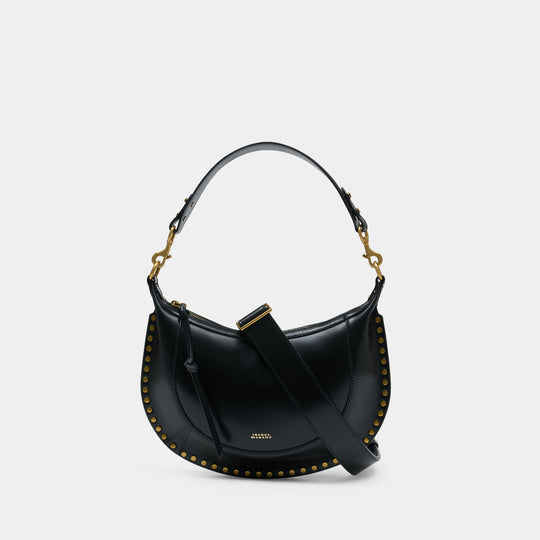 Naoko Gz Shoulder Bag - Isabel Marant - Leather - Black