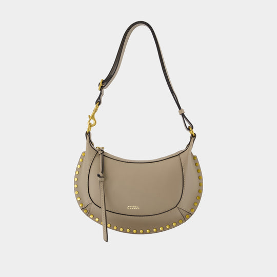 Oskan Moon Gz Shoulder Bag - Isabel Marant - Leather - Brown