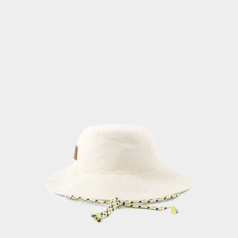 Fadelya Gd Bucket Hat - Isabel Marant - Cotton - Beige