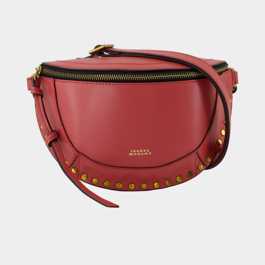 Skano Gz Crossbody - Isabel Marant - Leather - Pink