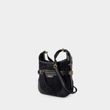 Sierra Hobo S Gd Crossbody - Isabel Marant - Leather - Black