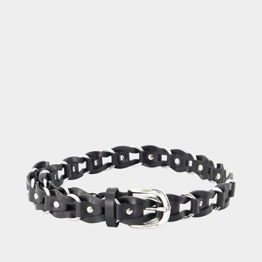 Bali Belt - Isabel Marant - Leather - Black