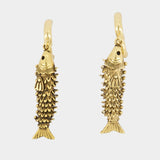 Boucles d'Oreilles Pendant Ga - Isabel Marant - Metal - Gold