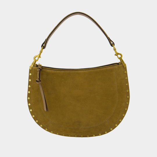Kanao Shoulder Bag - Isabel Marant - Leather - Khaki