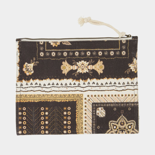 Netia Ge Pouch - Isabel Marant - Cotton - Black