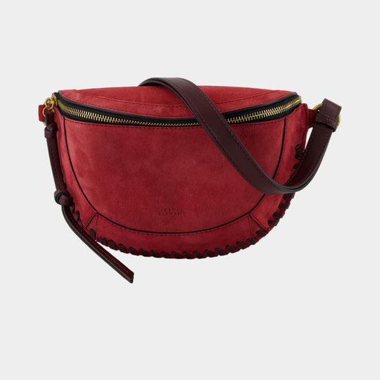 Skano Gz Crossbody - Isabel Marant - Leather - Red