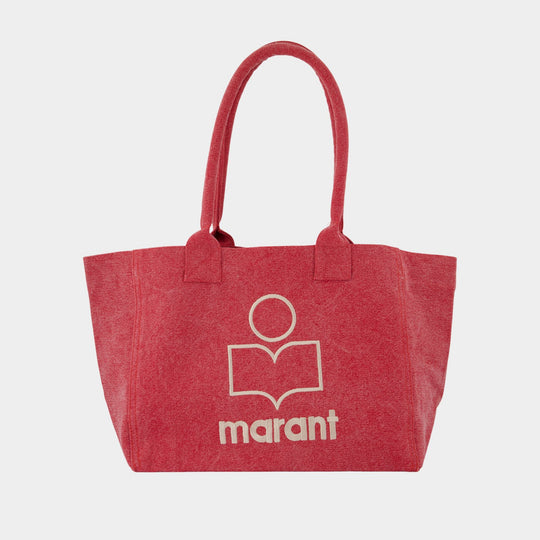 Yenky Zipped Gz Shopper Bag - Isabel Marant - Cotton - Red