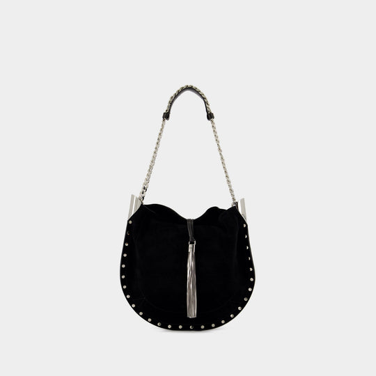 Oskan Tassel Ga Shoulder Bag - Isabel Marant - Leather - Black