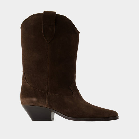 Duerto Gz Boots - Isabel Marant - Leather - Brown