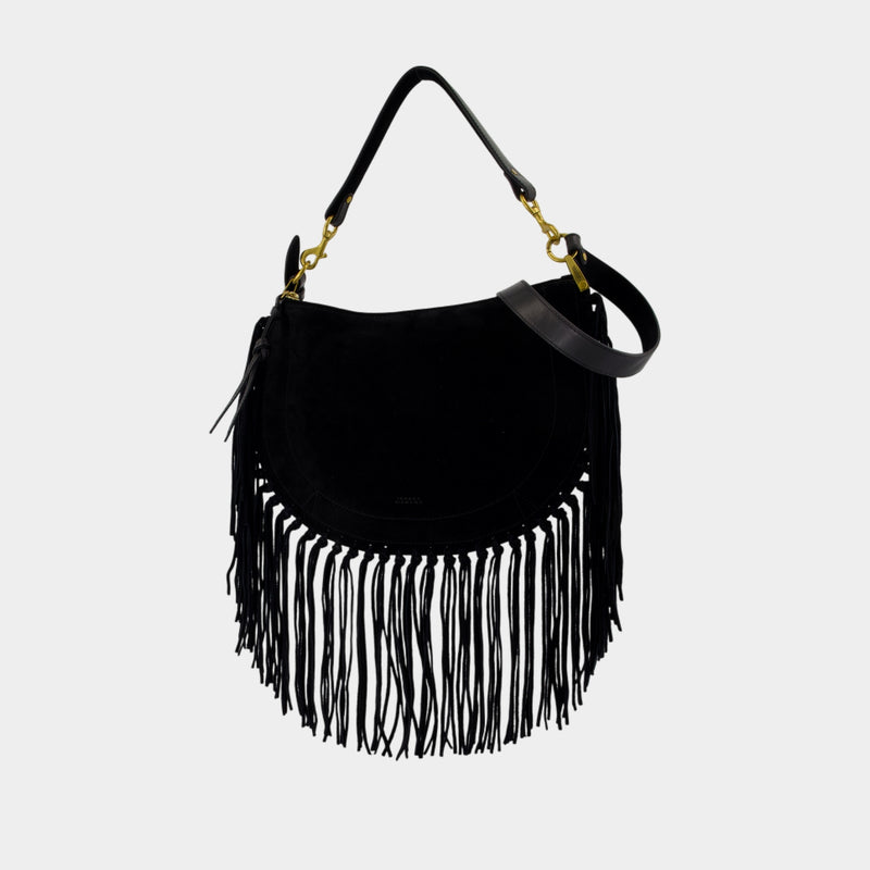 Oskan Soft Ga Crossbody - Isabel Marant - Leather - Black