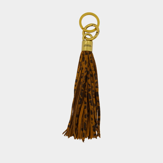 Tassel Classic Gb Keyring - Isabel Marant - Leather - Printed