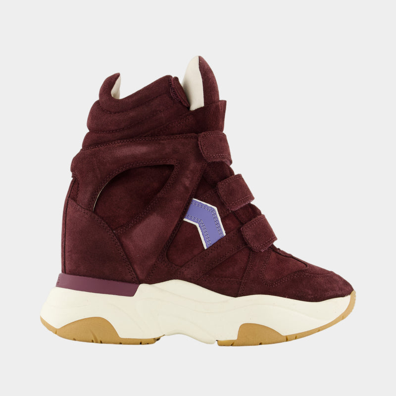 Balskee Gb Sneakers - Isabel Marant - Leather - Purple
