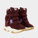 スニーカー Balskee Gb Sneakers - Isabel Marant - Leather - Purple Balskee Gb Sneakers - Isabel Marant - Leather - Purple